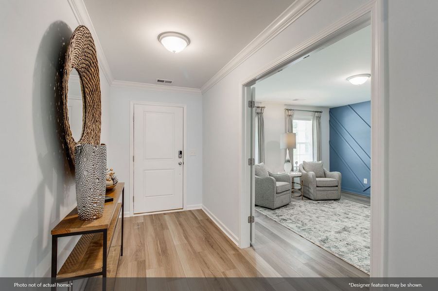 Furnished interior view inside a new home in Dove Hollow, Chesnee (Image 4).