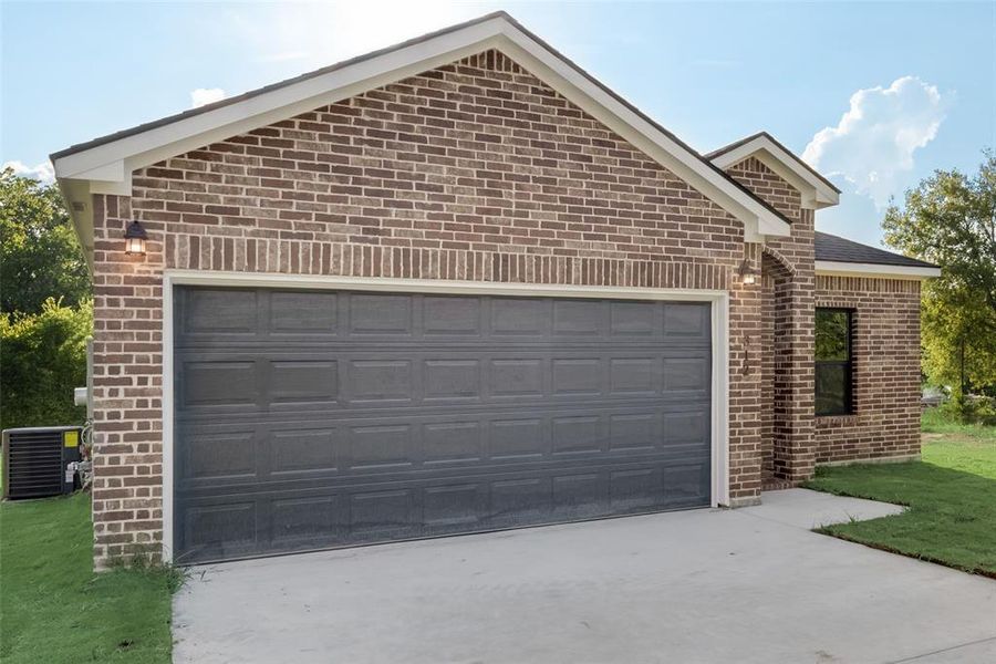 Garage with central AC