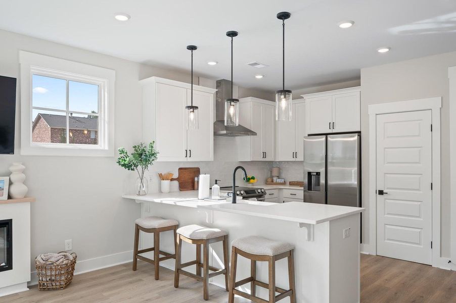 Furnished interior view inside a new home in Founder's Park, Summerville (Image 6).