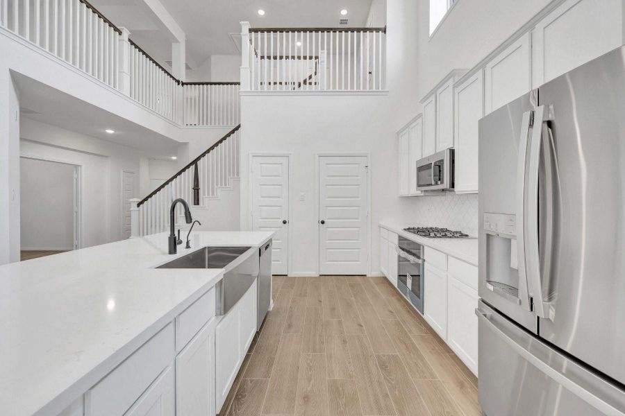 Huge island and tons of cabinet space (*Photo not of actual home and used for illustration purposes only.)