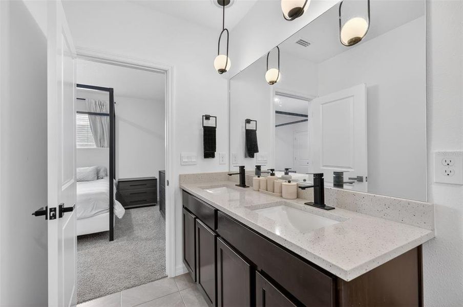 Furnished interior view inside a new home in Mangrove Point, Apollo Beach (Image 11).