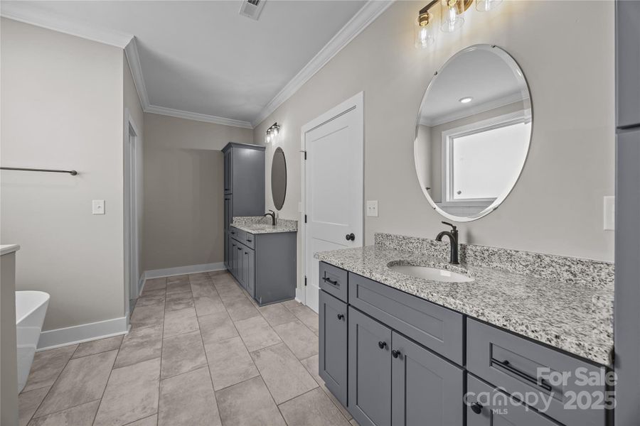 Furnished interior view inside a new home in , Locust (Image 13).