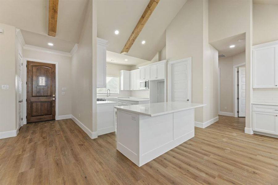 Furnished interior view inside a new home in , Godley (Image 15). Furnished interior view inside a new home in , Godley (Image 15).