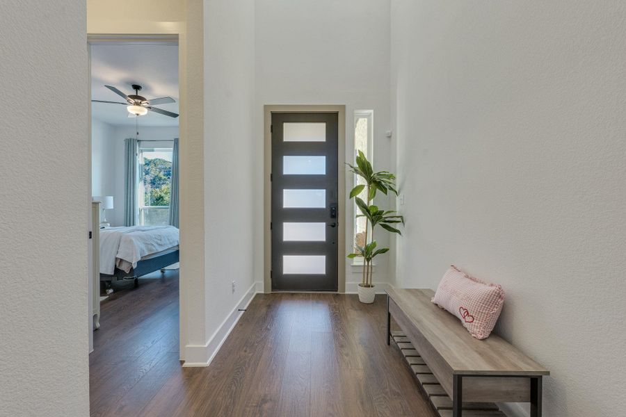 Furnished interior view inside a new home in , Leander (Image 6).