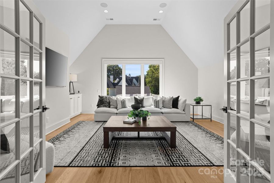 Furnished interior view inside a new home in , Charlotte (Image 9). Furnished interior view inside a new home in , Charlotte (Image 9).