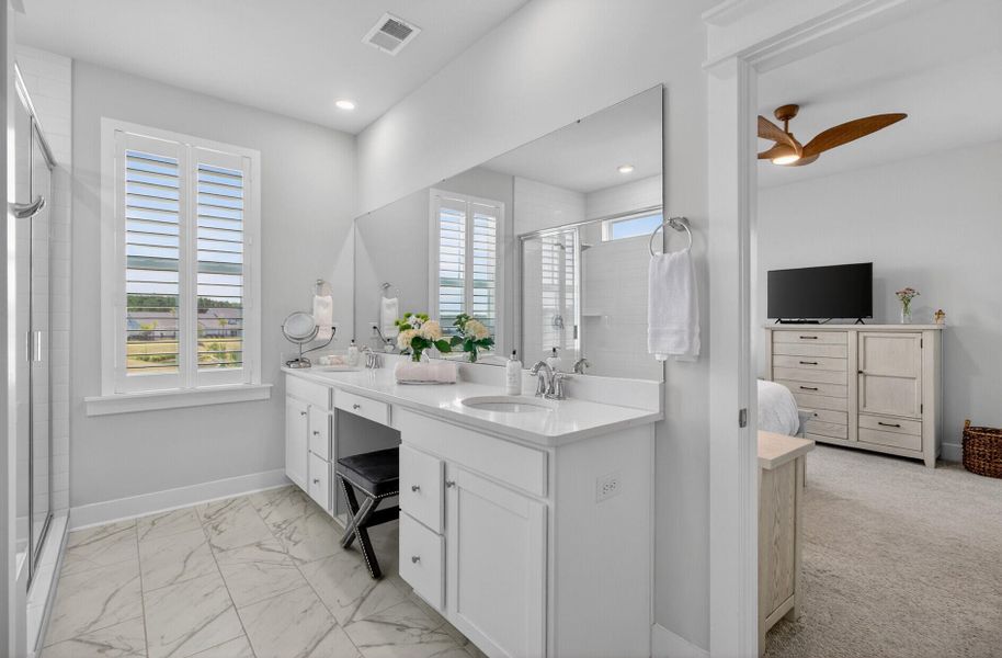 Furnished interior view inside a new home in Carnes Crossroads, Summerville (Image 9).