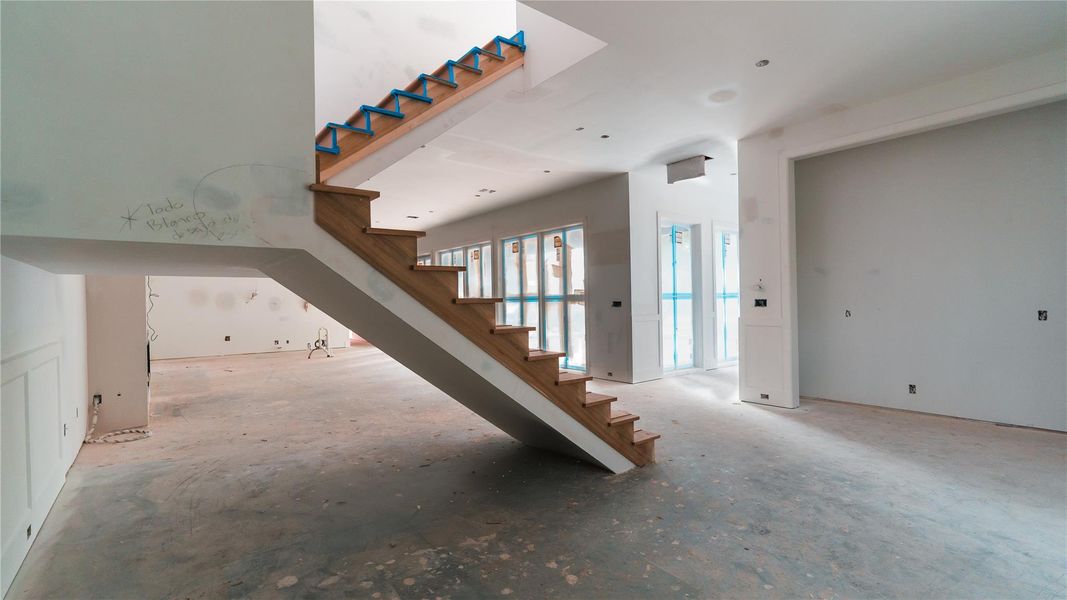 In-progress construction of a new home in , Houston, TX (Image 12).