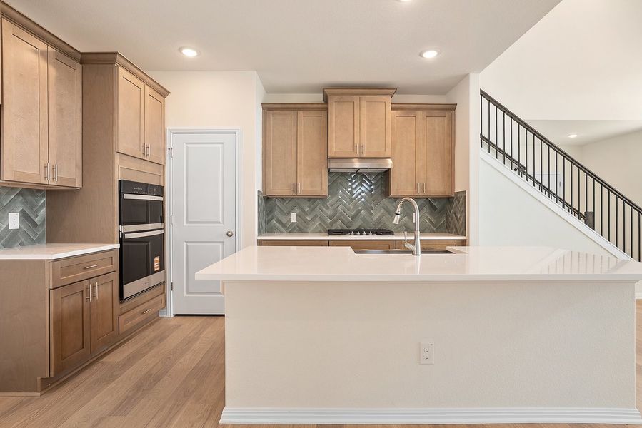 Furnished interior view inside a new home in Porter Country, Buda (Image 6).