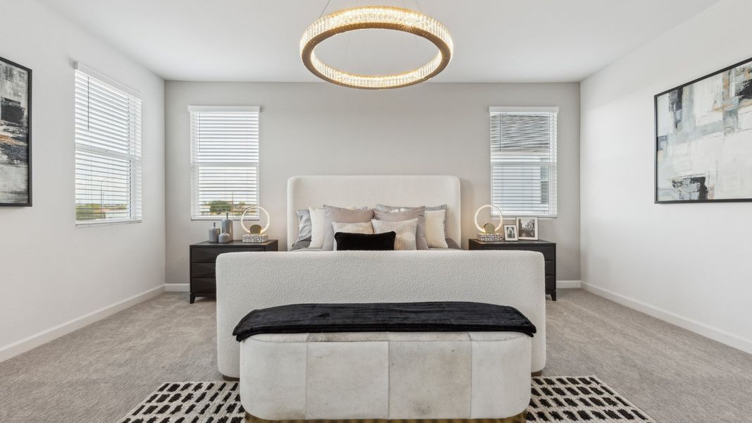 Furnished interior view inside a new home in Prada, Phoenix (Image 34).