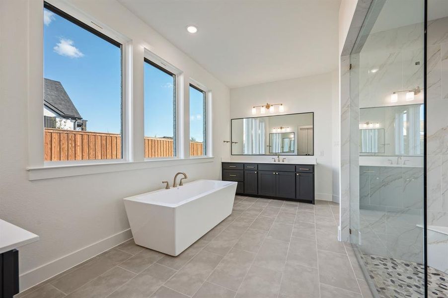 Furnished interior view inside a new home in NorthGlen, Haslet (Image 14).