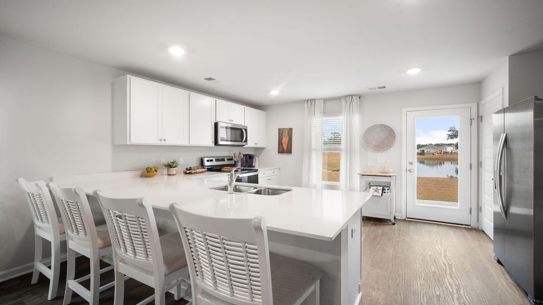 Furnished interior view inside a new home in Longleaf Village, Rincon (Image 6).