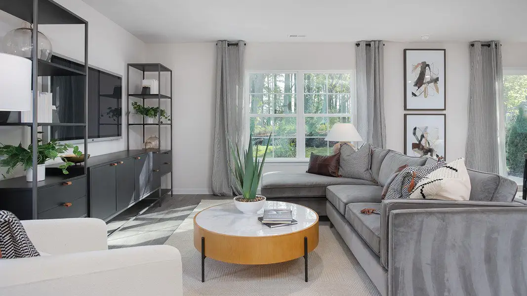 Furnished interior view inside a new home in Chandler Pointe, Rural Hall (Image 3).