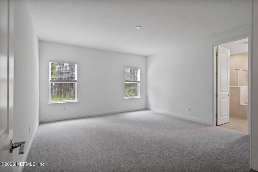 Spacious, unfurnished interior of a new home in Tributary, Yulee (Image 36). Spacious, unfurnished interior of a new home in Tributary, Yulee (Image 36).
