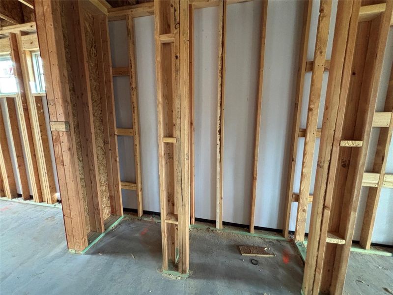 In-progress construction of a new home in Provence 70s, Austin, TX (Image 26). In-progress construction of a new home in Provence 70s, Austin, TX (Image 26).