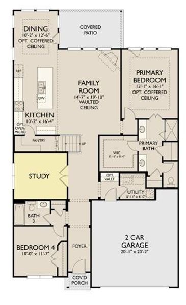 They Cypress floor plan