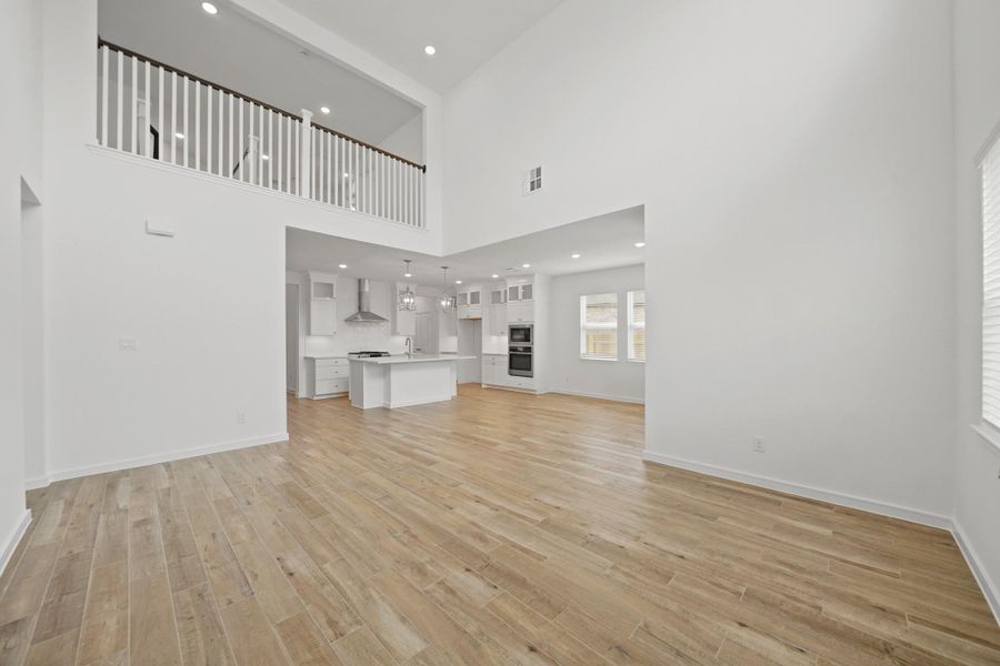 Bright and airy great room (*Photo not of actual home and used for illustration purposes only.) Bright and airy great room (*Photo not of actual home and used for illustration purposes only.)