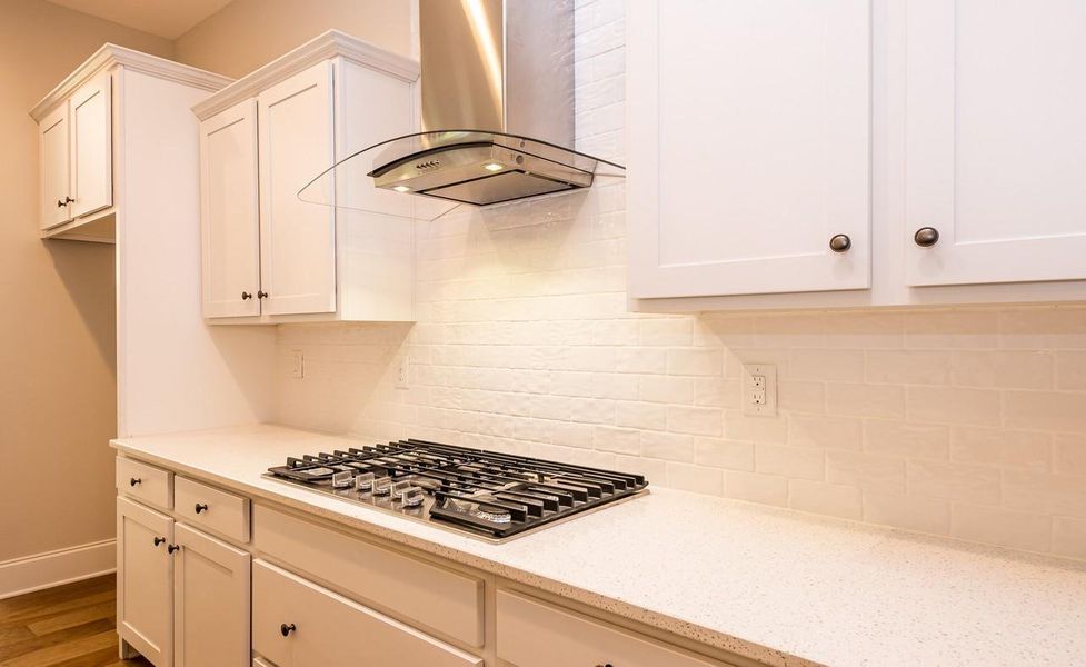 Representative interior finishes for a home built from the Pinehurst by Greybrook Homes in Edmunds Farm, Clover (Image 15).