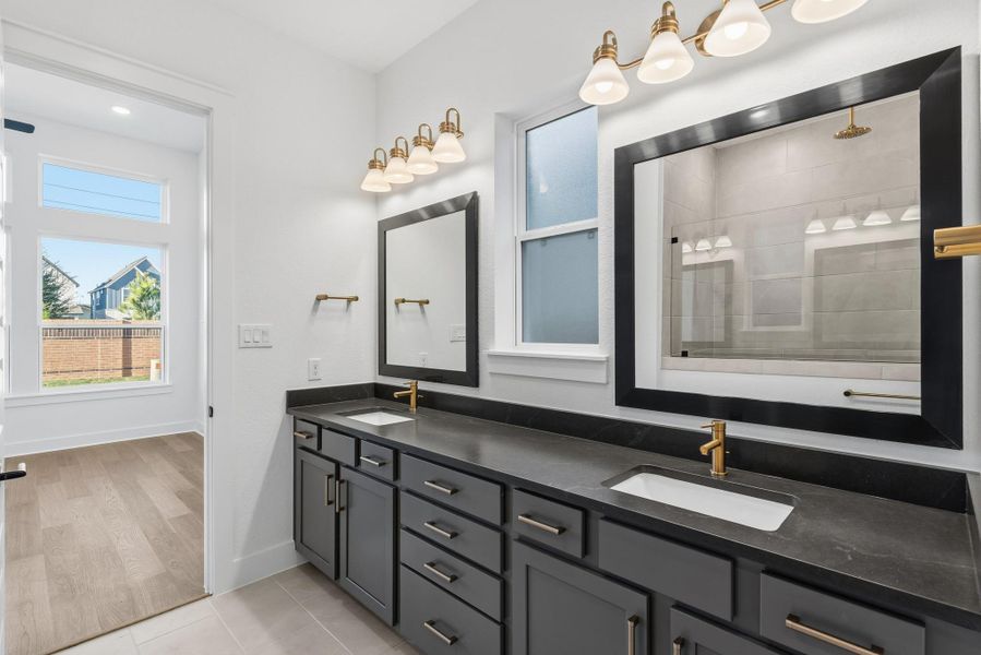 Furnished interior view inside a new home in , Katy (Image 10).