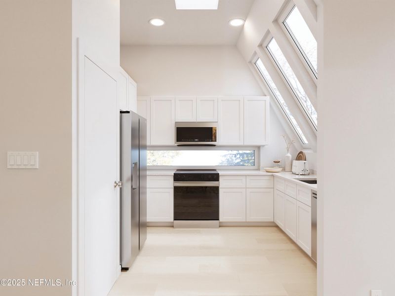 Furnished interior view inside a new home in , St. Augustine (Image 7).