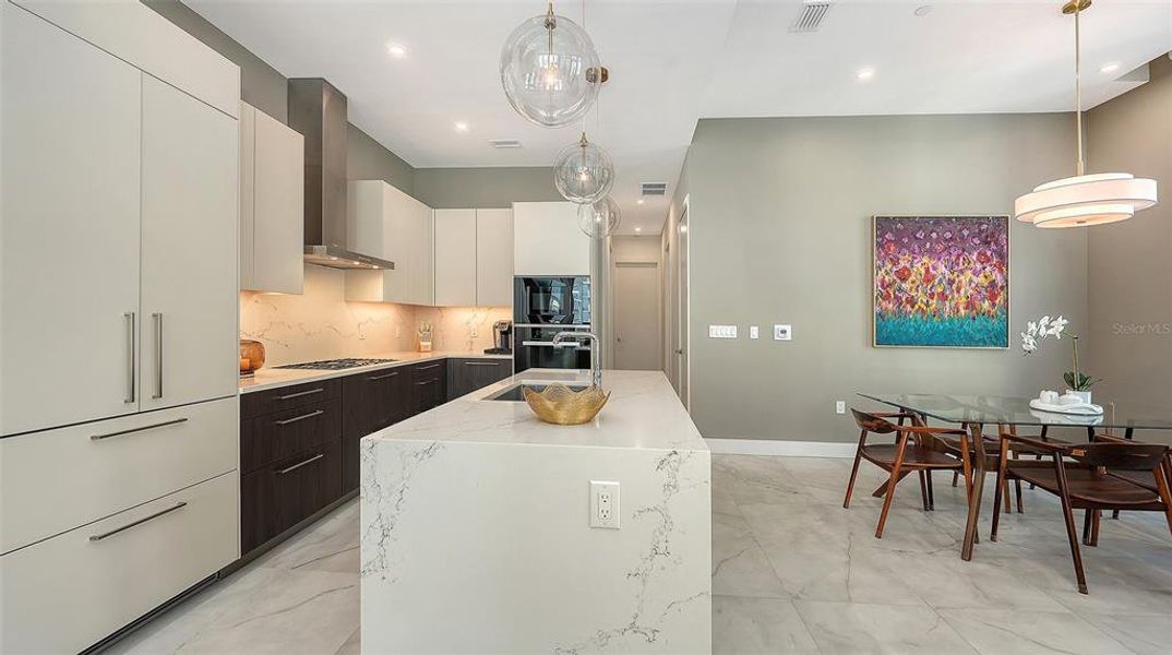 Furnished interior view inside a new home in , Sarasota (Image 11).