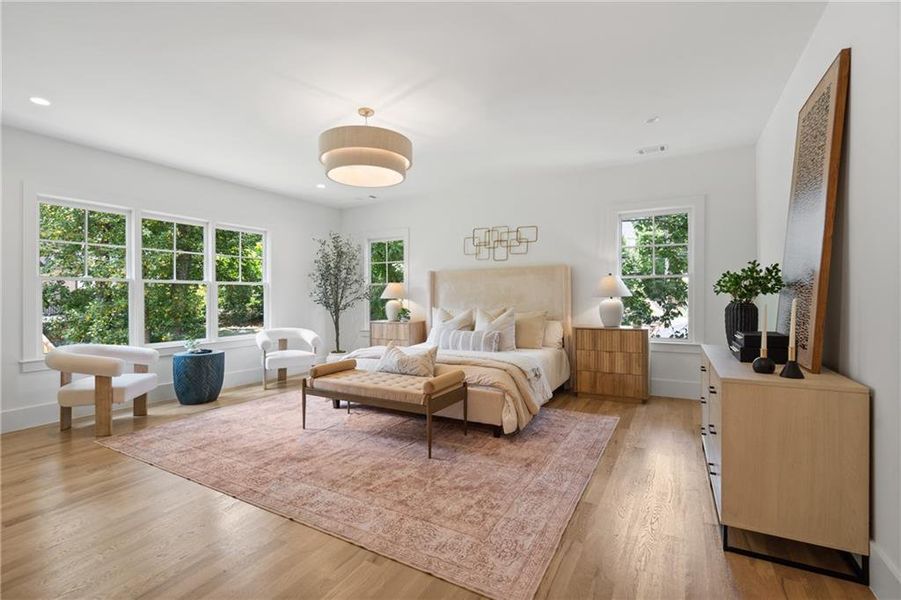 Furnished interior view inside a new home in , Brookhaven (Image 13).