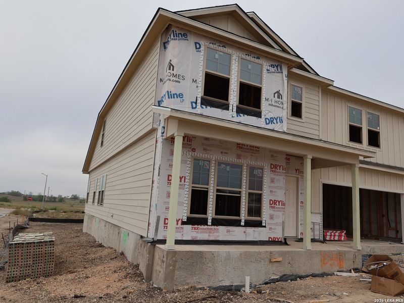 In-progress construction of a new home in Paloma Park, Converse, TX (Image 31).