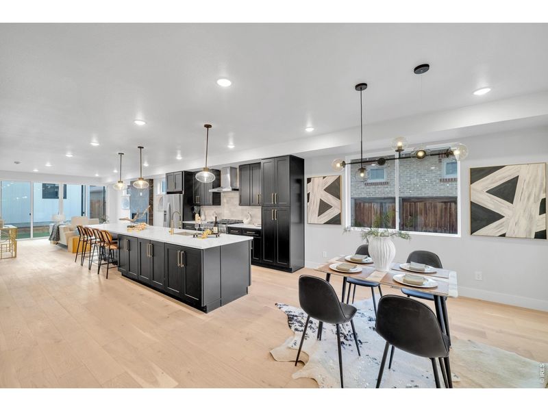 Furnished interior view inside a new home in , Denver (Image 4).