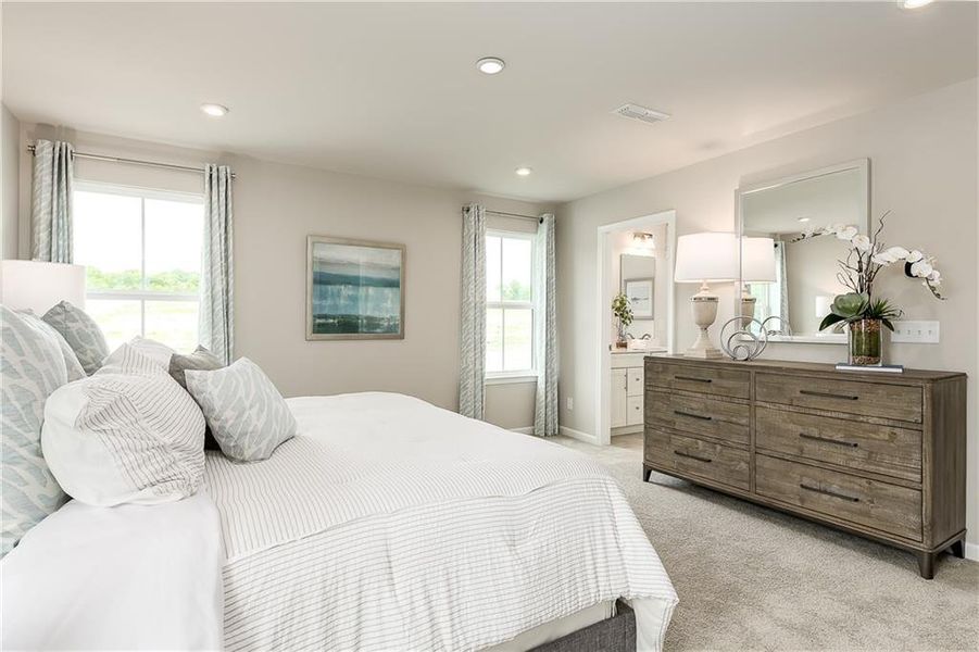 Furnished interior view inside a new home in , Calhoun (Image 4).