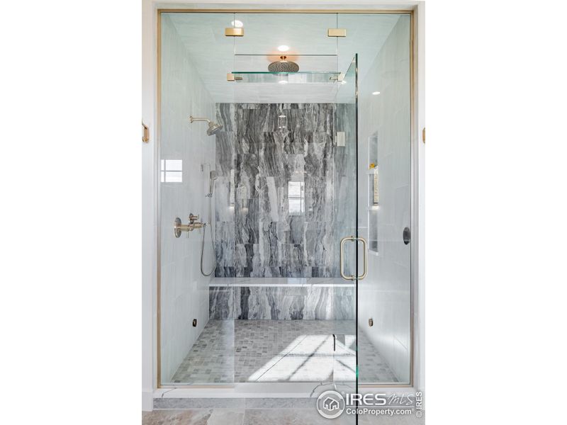 Stunning steam shower