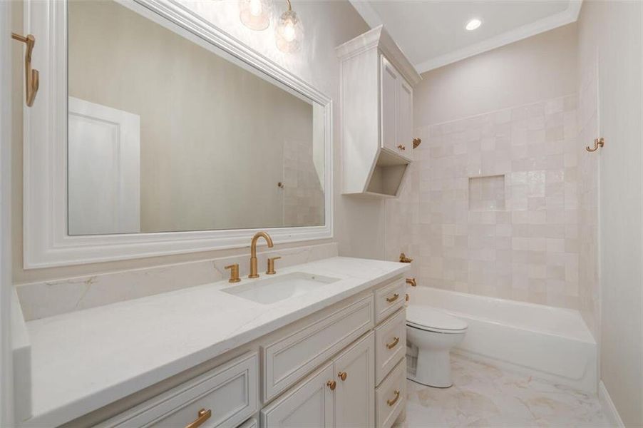 Furnished interior view inside a new home in , Waco (Image 9).