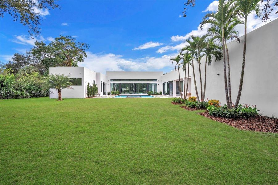 Exterior details and patio area of a home in , Miami (Image 31). Exterior details and patio area of a home in , Miami (Image 31).