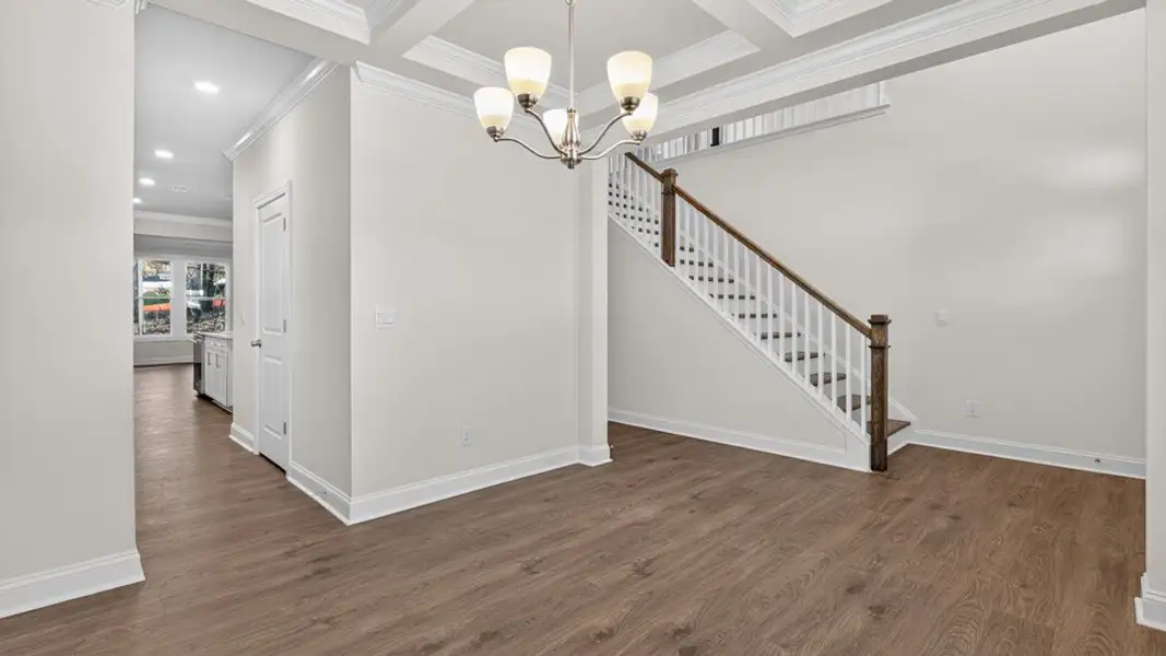 Spacious, unfurnished interior of a new home in The Estates Park, Apex (Image 11). Spacious, unfurnished interior of a new home in The Estates Park, Apex (Image 11).