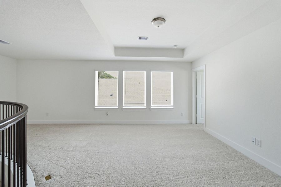 Spacious, unfurnished interior of a new home in Sundance Cove, Crosby (Image 20). Spacious, unfurnished interior of a new home in Sundance Cove, Crosby (Image 20).