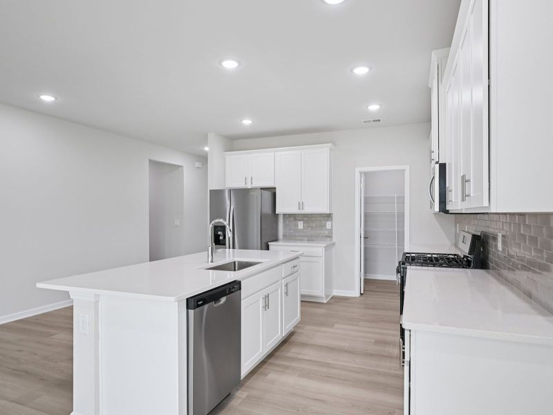 Furnished interior view inside a new home in Oak Manor - Signature Series, Garner (Image 5).