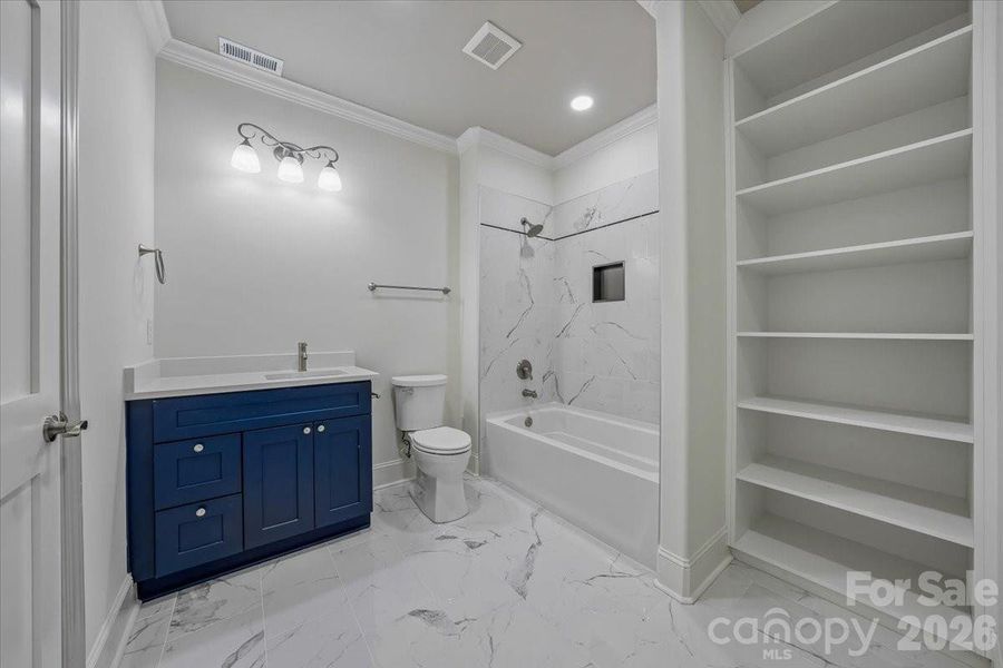 Furnished interior view inside a new home in , Waxhaw (Image 36).