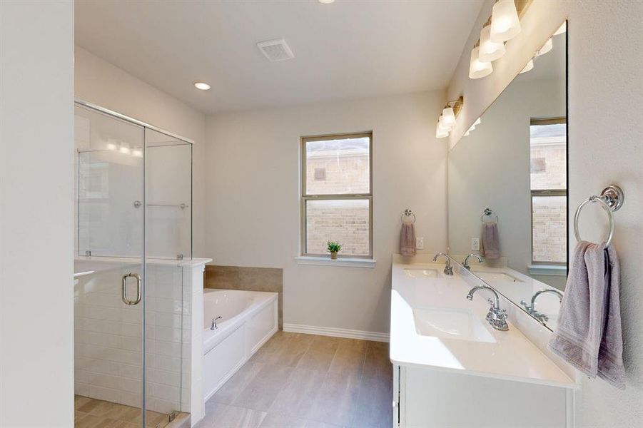 Furnished interior view inside a new home in Lilyana, Celina (Image 6). Furnished interior view inside a new home in Lilyana, Celina (Image 6).