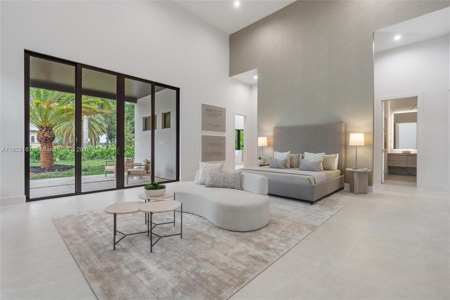 Furnished interior view inside a new home in , Davie (Image 16).