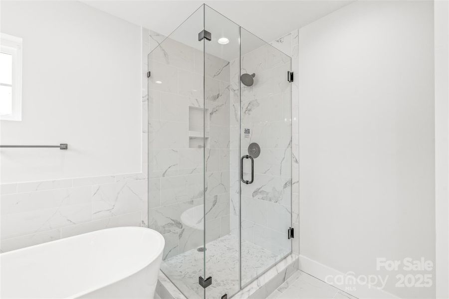 Furnished interior view inside a new home in , Hickory (Image 9).