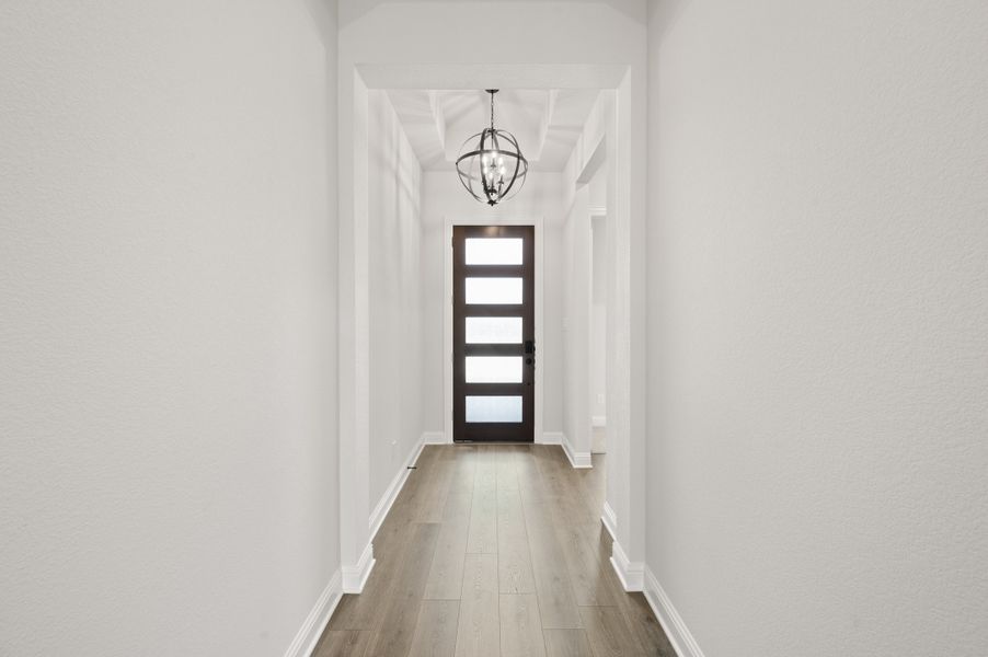 Spacious, unfurnished interior of a new home in Bridgewater, Midlothian (Image 16).