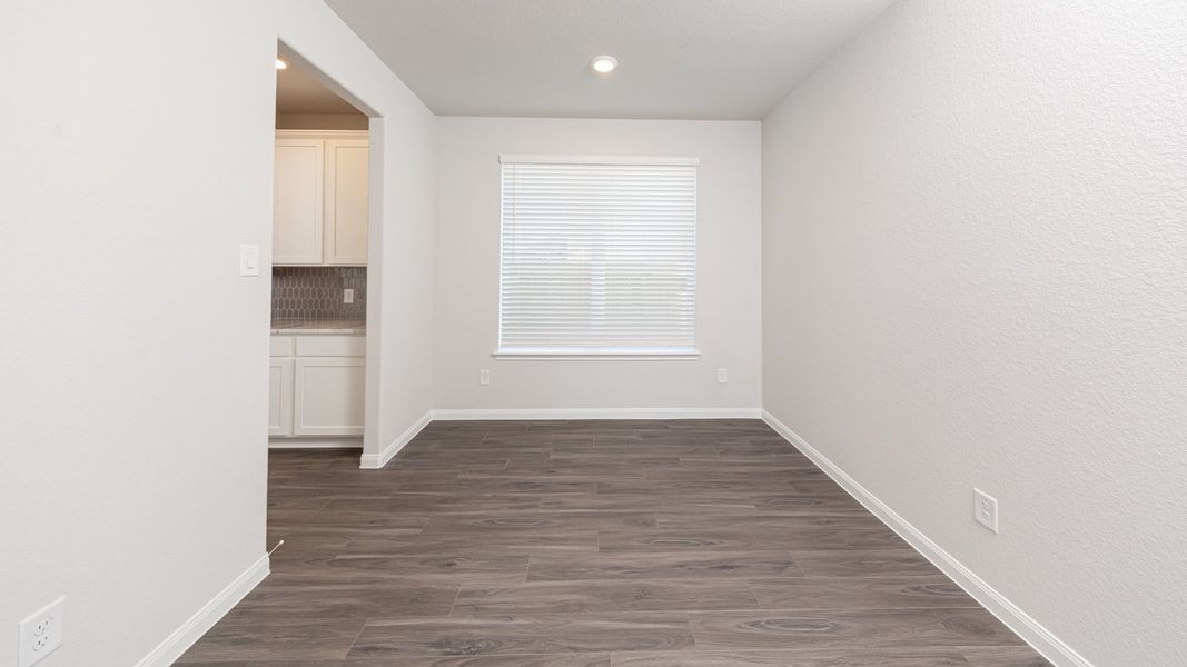Representative unfurnished interior of a home built from the The Hawthorn by Legend Homes in Rocky Creek Crossing, Crowley (Image 16).
