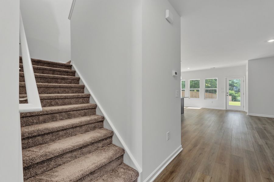 Spacious, unfurnished interior of a new home in Jordan Grove, Conway (Image 28). Spacious, unfurnished interior of a new home in Jordan Grove, Conway (Image 28).