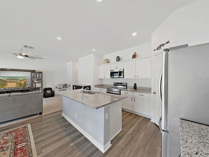 Furnished interior view inside a new home in Clinton Corner, Dade City (Image 19).