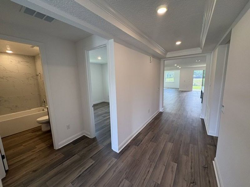 Spacious, unfurnished interior of a new home in Winding River, St. Marys (Image 8). Spacious, unfurnished interior of a new home in Winding River, St. Marys (Image 8).