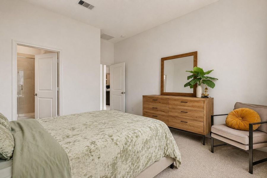 Second Bedroom downstairs with ensuite bathroom