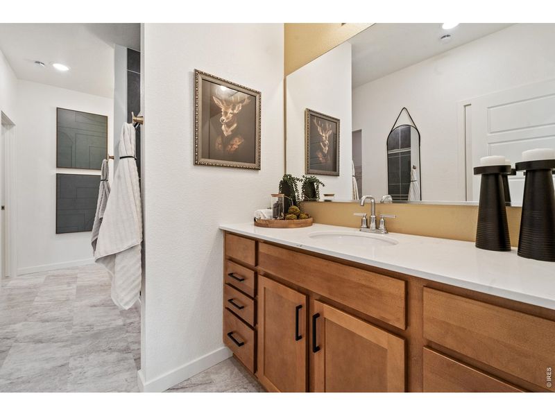 Furnished interior view inside a new home in Hudson Hills, Hudson (Image 9).