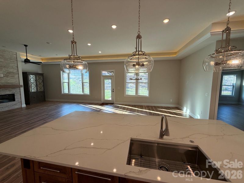 Close-up of interior finishes inside a home in , Conover (Image 13).