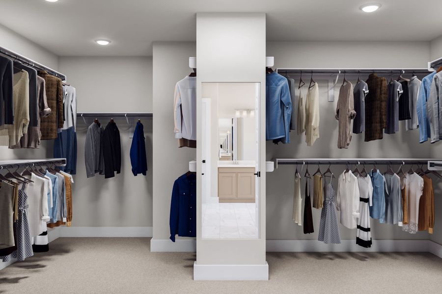 Furnished interior view inside a new home in Clopton Farms, Montgomery (Image 15).