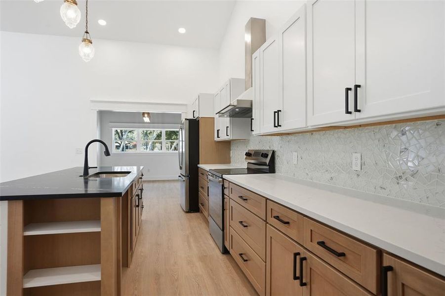 Furnished interior view inside a new home in , Webster (Image 7). Furnished interior view inside a new home in , Webster (Image 7).