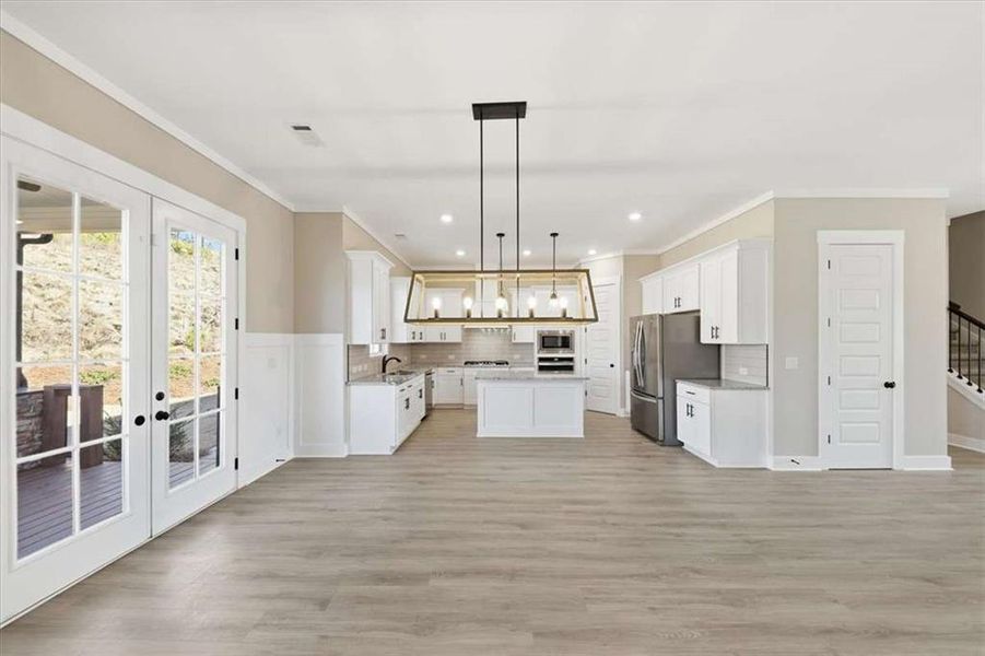 Spacious, unfurnished interior of a new home in , Ball Ground (Image 44). Spacious, unfurnished interior of a new home in , Ball Ground (Image 44).