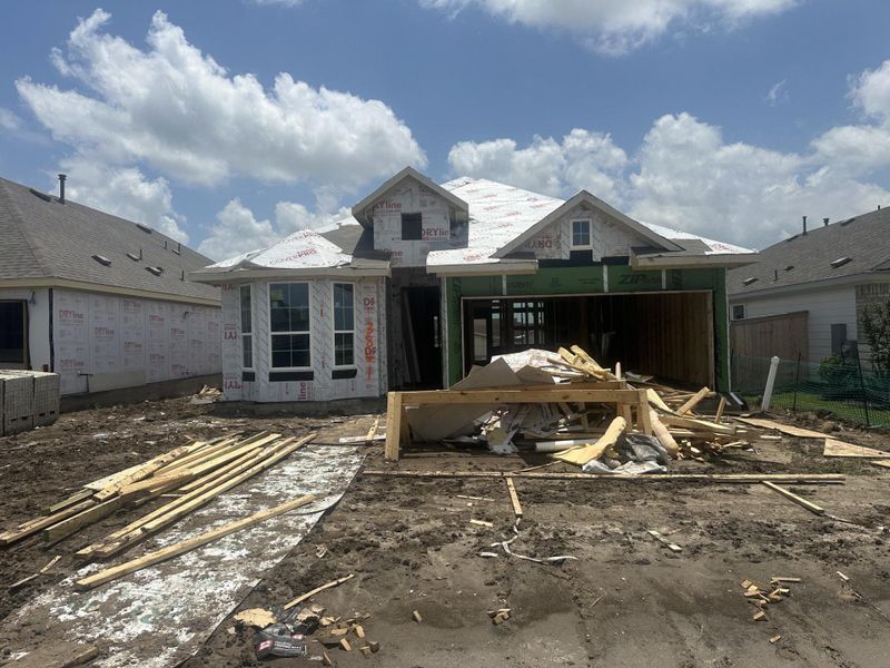 Rear view of property